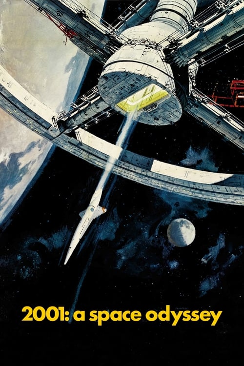 Cartaz oficial do filme 2001: Uma Odisseia no Espaço