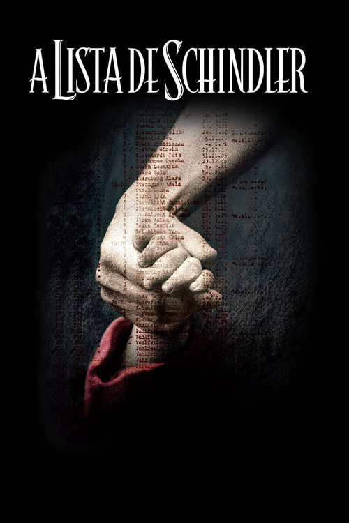 Cartaz oficial do filme A Lista de Schindler