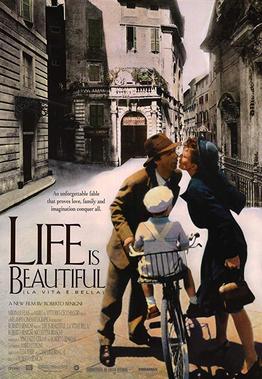 Cartaz oficial do filme A Vida é Bela