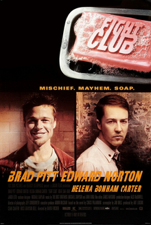 Cartaz oficial do filme Clube da Luta