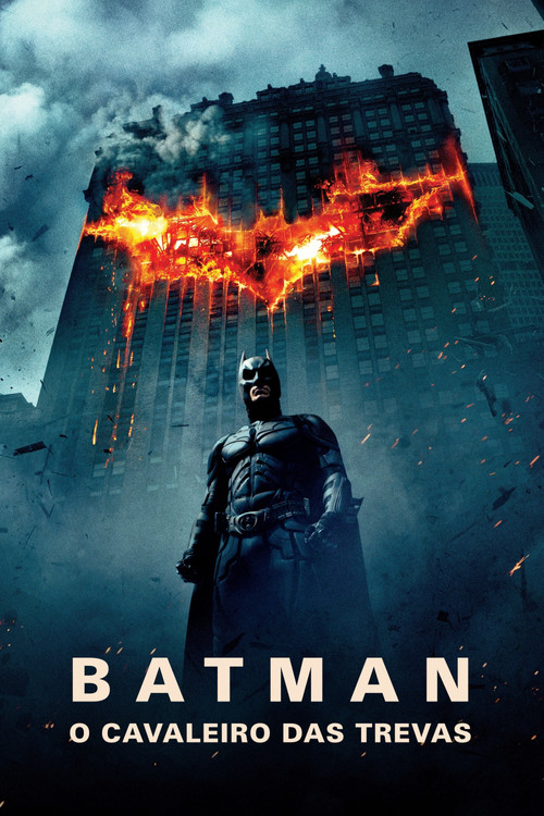 Cartaz oficial do filme Batman: O Cavaleiro das Trevas