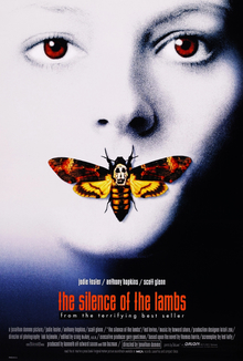 Cartaz oficial do filme O Silêncio dos Inocentes