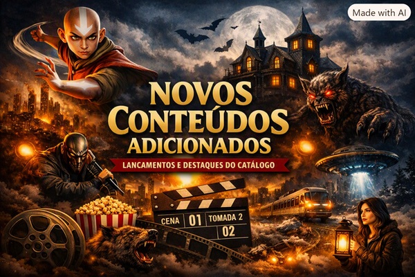 🎬 Novos Conteúdos Adicionados: Lançamentos e Destaques do Catálogo