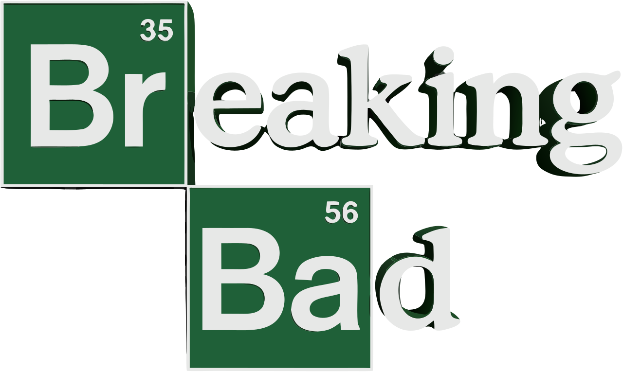 Cartaz oficial da série Breaking Bad