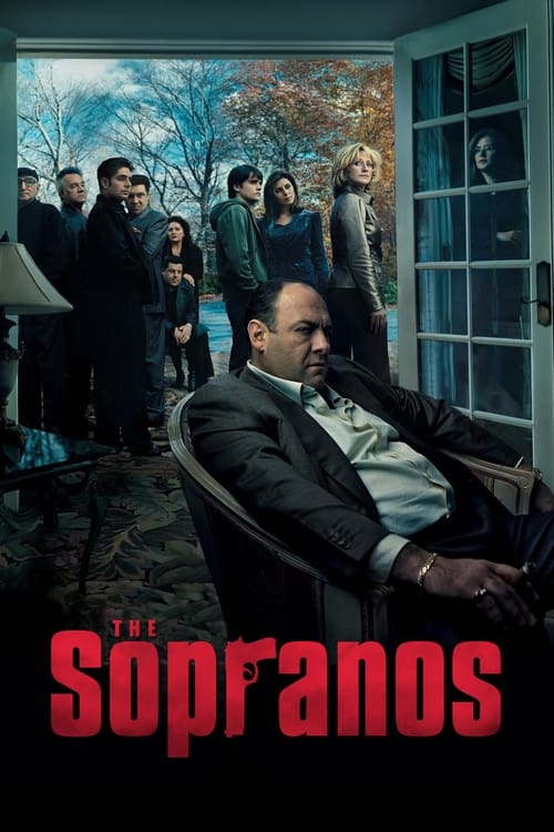 Cartaz oficial da série Família Soprano