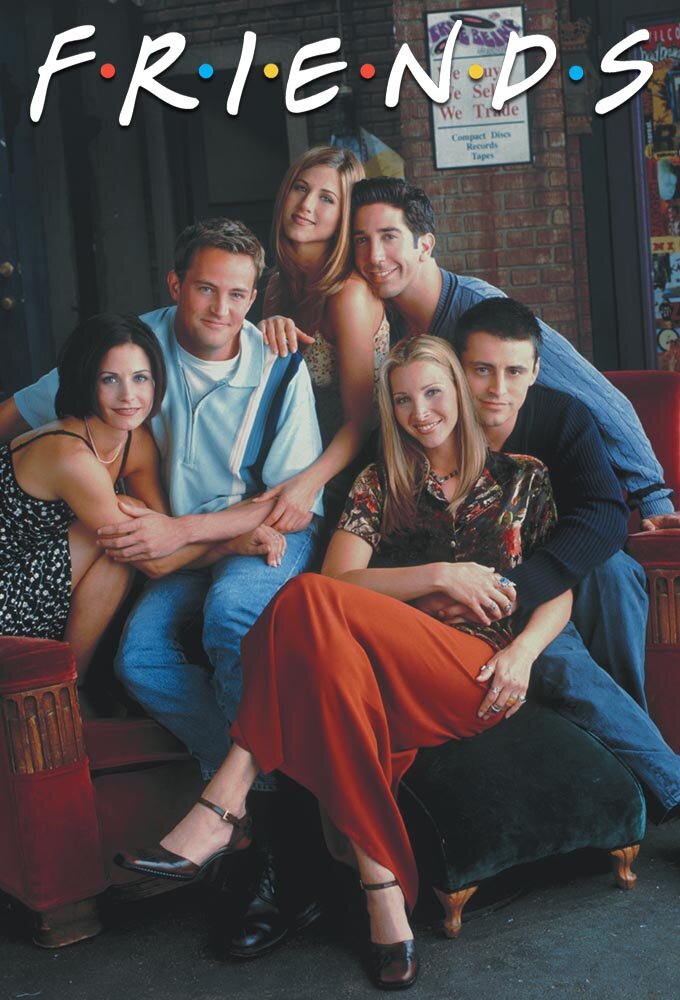 Cartaz oficial da série Friends