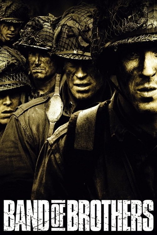 Cartaz oficial da série Irmãos de Guerra