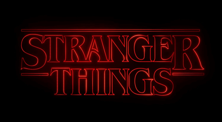 Cartaz oficial da série Stranger Things