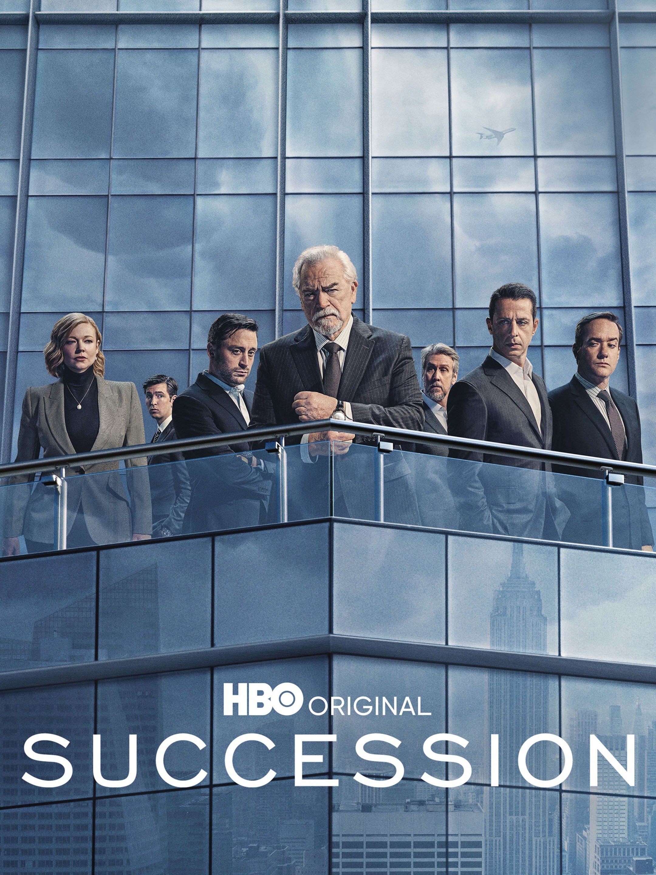 Cartaz oficial da série Succession