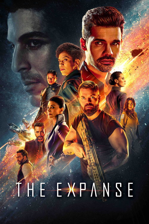 Cartaz oficial da série The Expanse