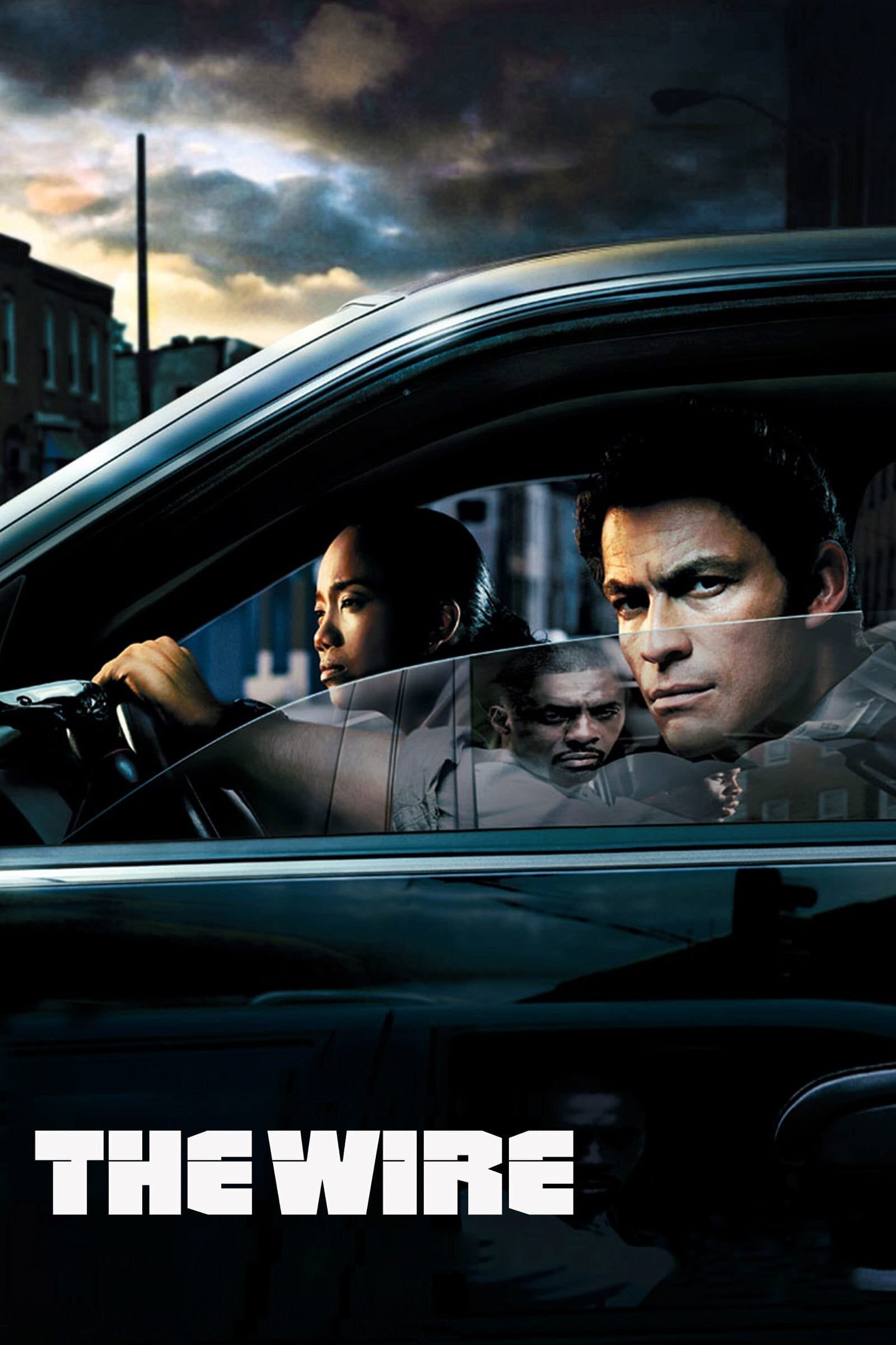 Cartaz oficial da série The Wire: A Escuta
